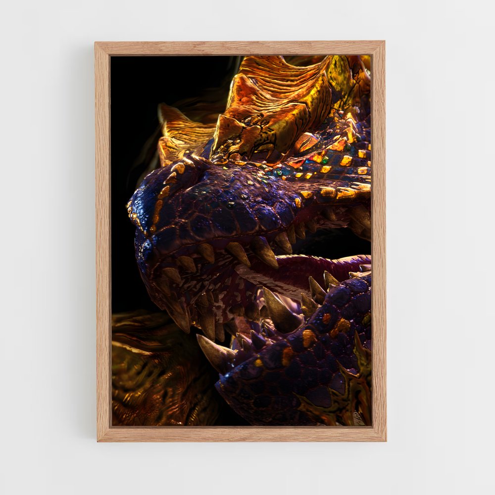 Poster Fleurs de Chasse – affiche Monster Hunter (vue 4)